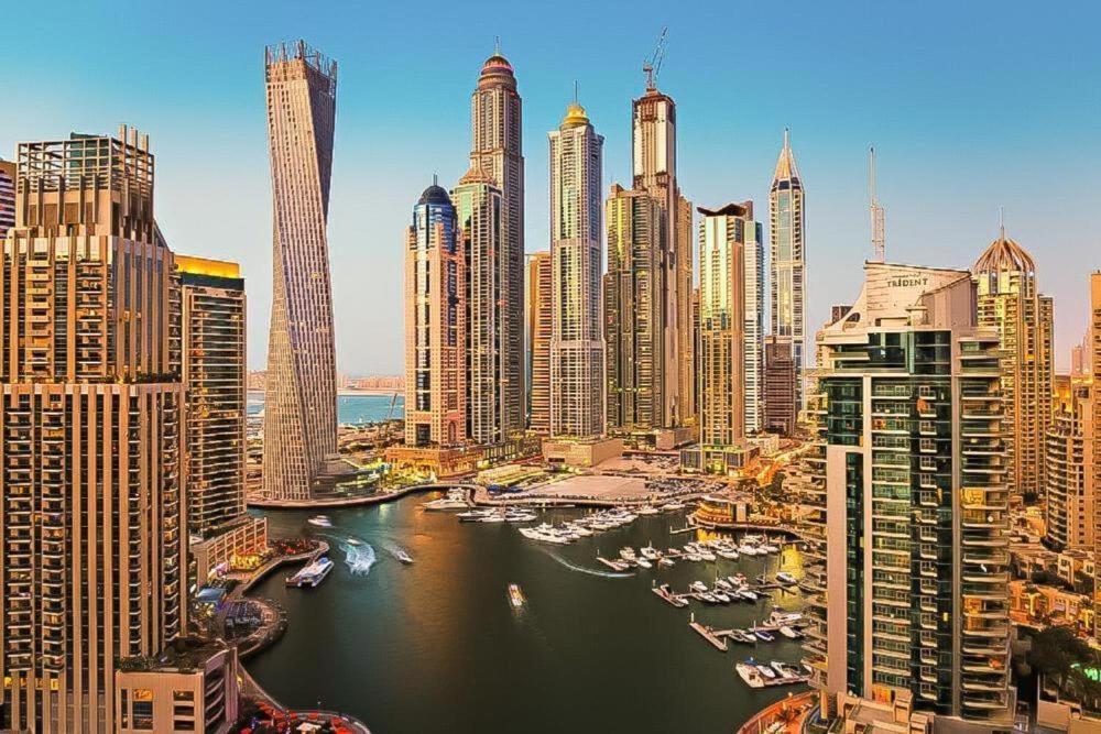 Luxury Apartments In Dubai Marina Экстерьер фото